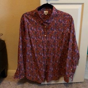 J crew button down long sleeve